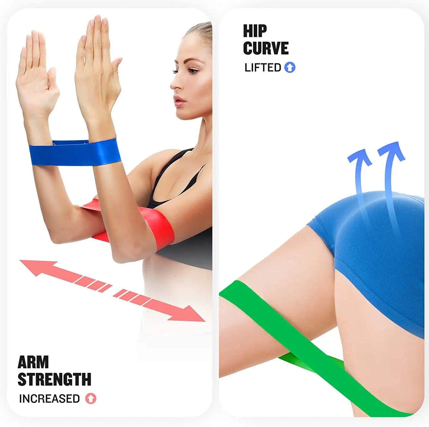 resistance bands used for fitness