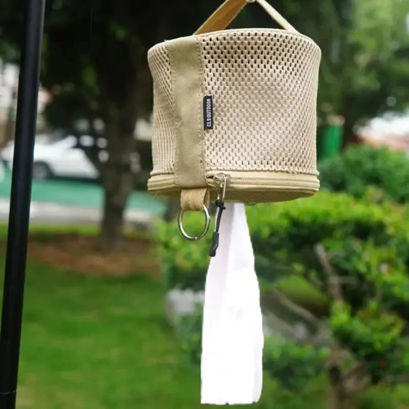 Portable Camping Tissue Holder with Hook