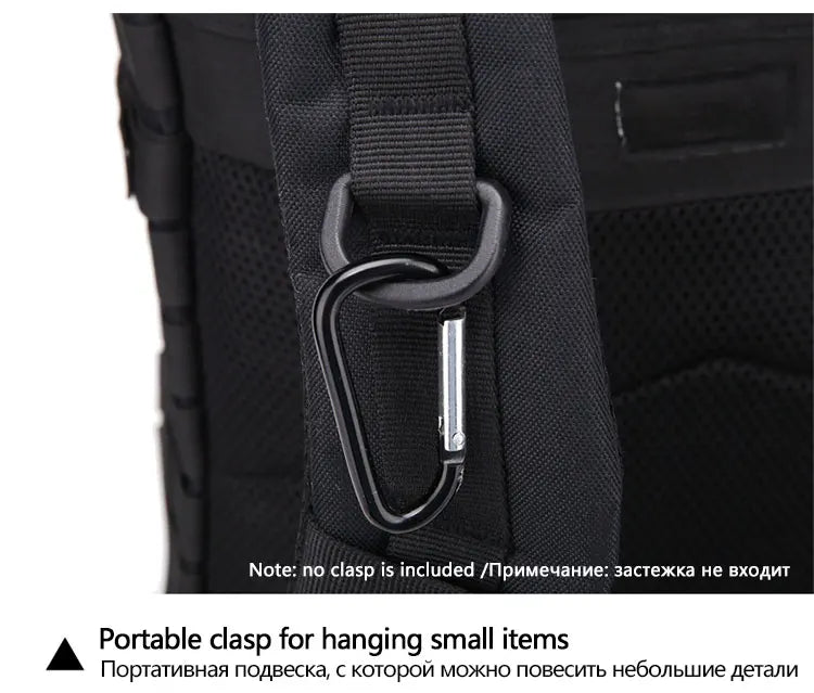 Multi-Functional Tactical Backpack – 50L / 35L / 25L | Waterproof & Large Capacity