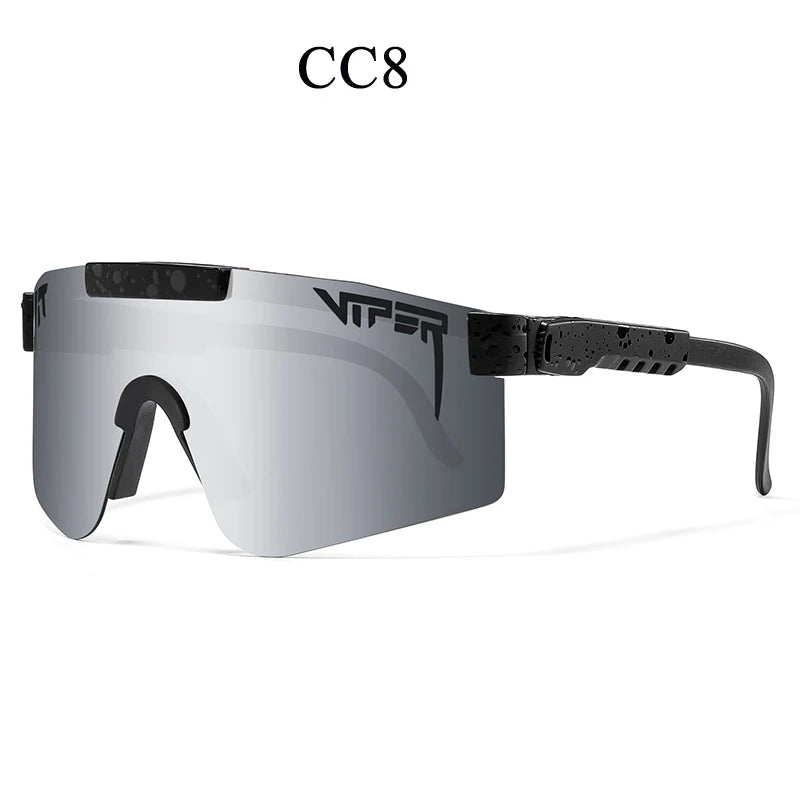 Adult UV400 Pit Viper Style Sport Sunglasses: