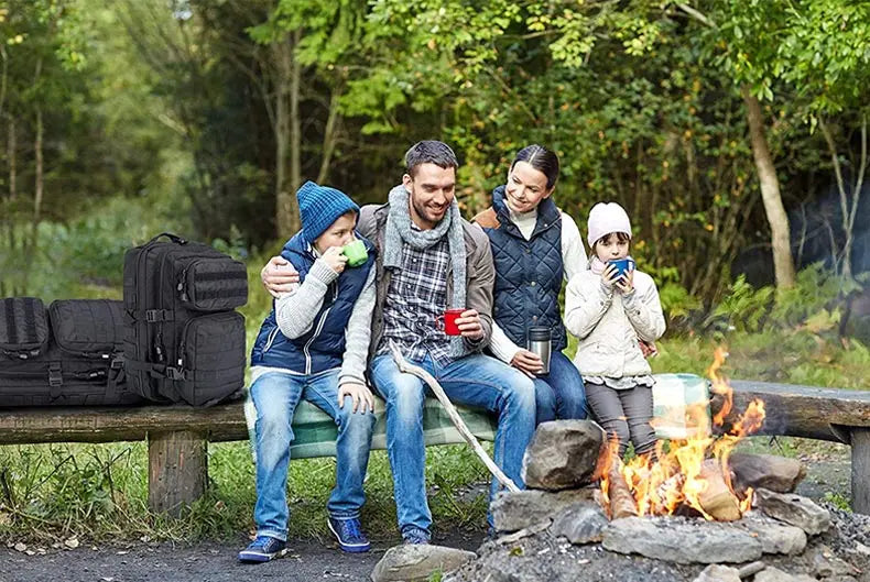 Multi-Functional Tactical Backpack – 50L / 35L / 25L | Waterproof & Large Capacity