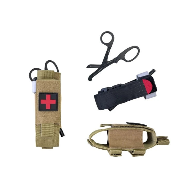 Tactical Nylon Tourniquet Pouch – Single Pistol Mag Holder,
