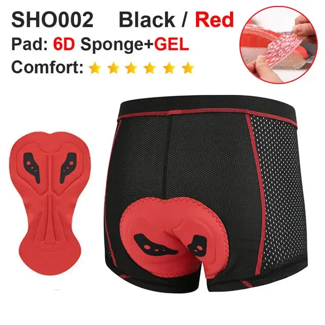 NEWBOLER Cycling Underwear Shorts