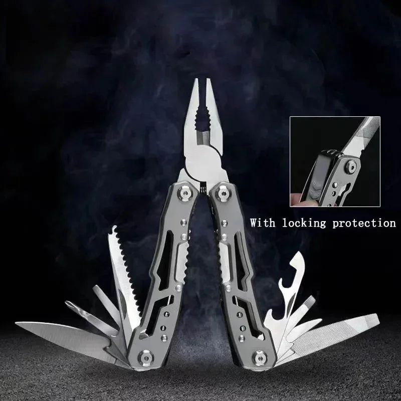 Folding Multi-tool Pocket Knife Pliers Mini"