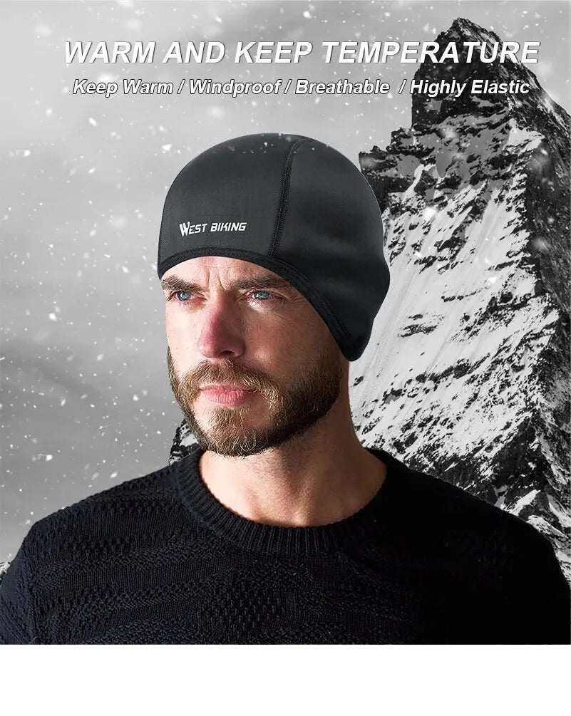 WEST BIKING Winter Cycling Cap Windproof