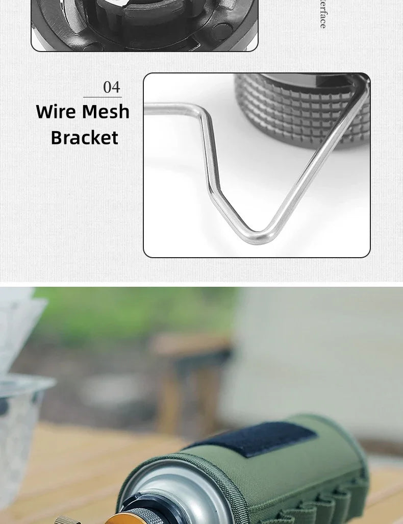 Butane Adapter with Bracket
