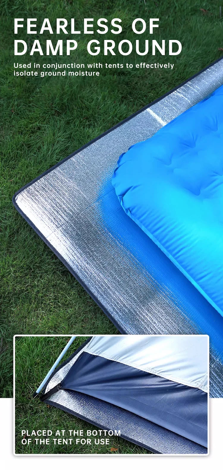 all-weather, all-purpose picnic and camping mat: