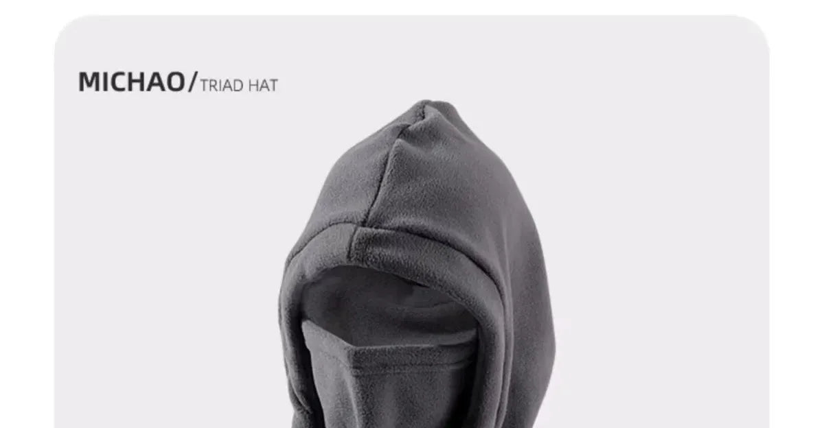 A 3-in-1 riding winter warm hat
