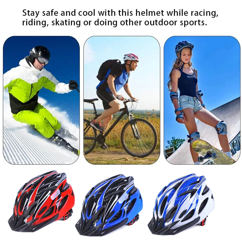 Adult Bike Helmet Mountain Bike Integrally Molding for Bike Bicycle
