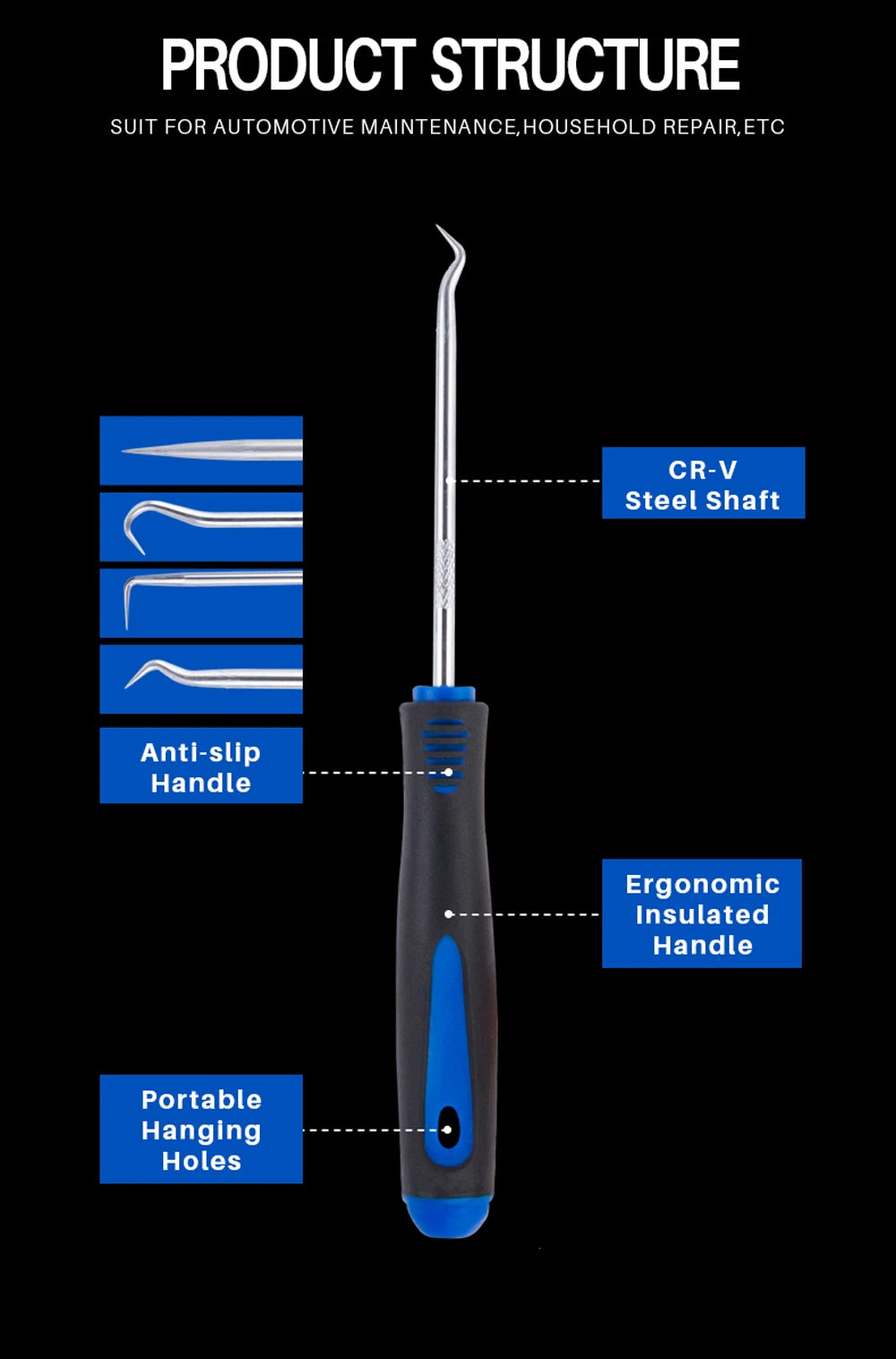 Oil Seal O-Ring Seal Gasket Pick Puller Remover Pick