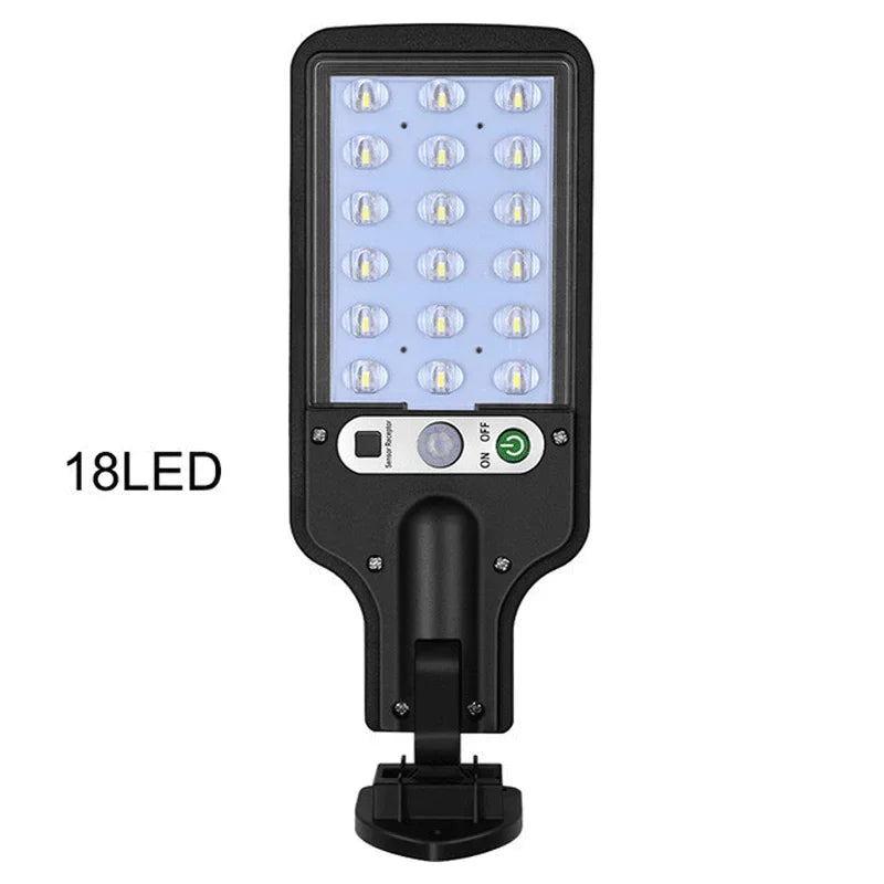 Solar Outdoor Led Courtyard Wall Lamp Human Body Induction Garden