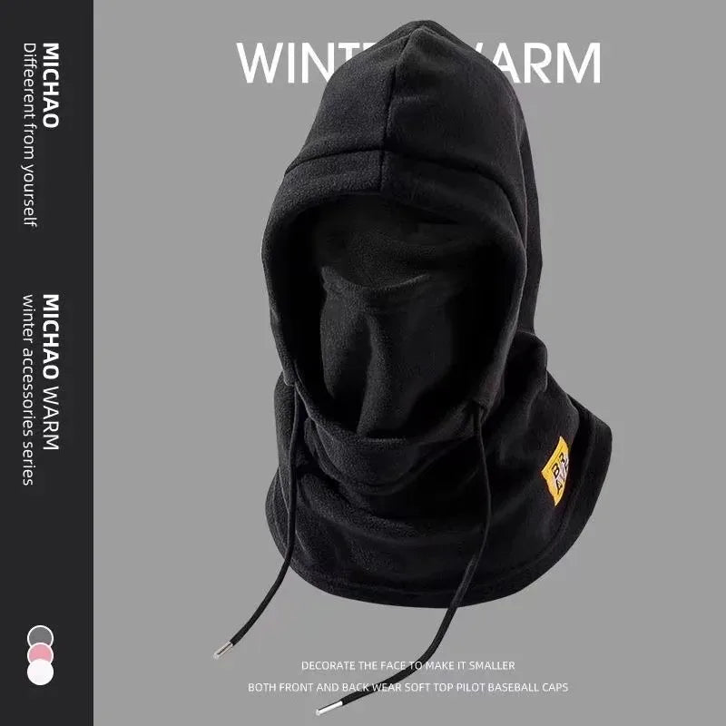 A 3-in-1 riding winter warm hat