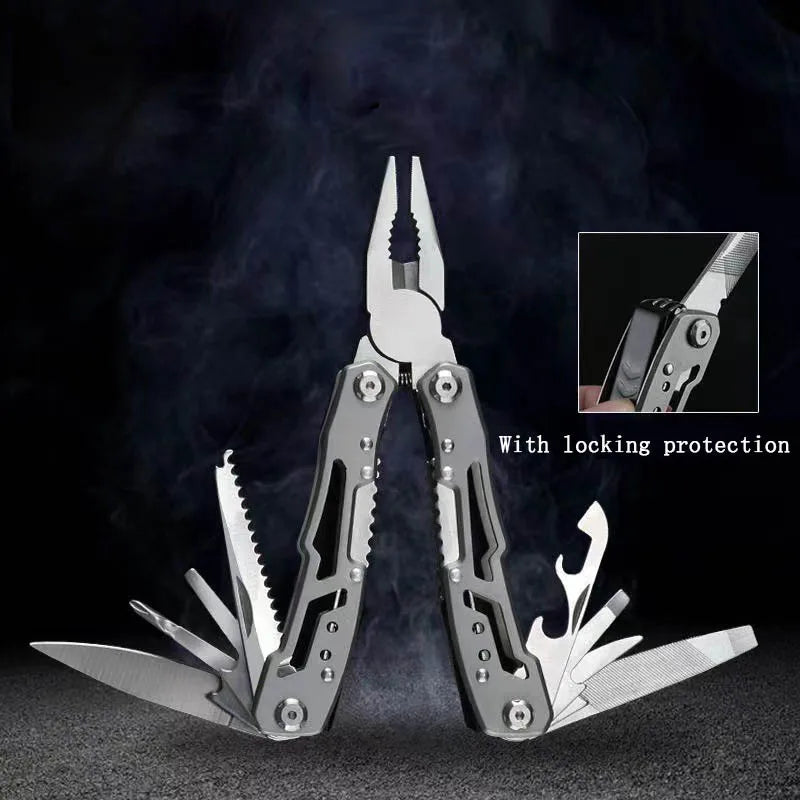 compact multi-tool designed for outdoor use