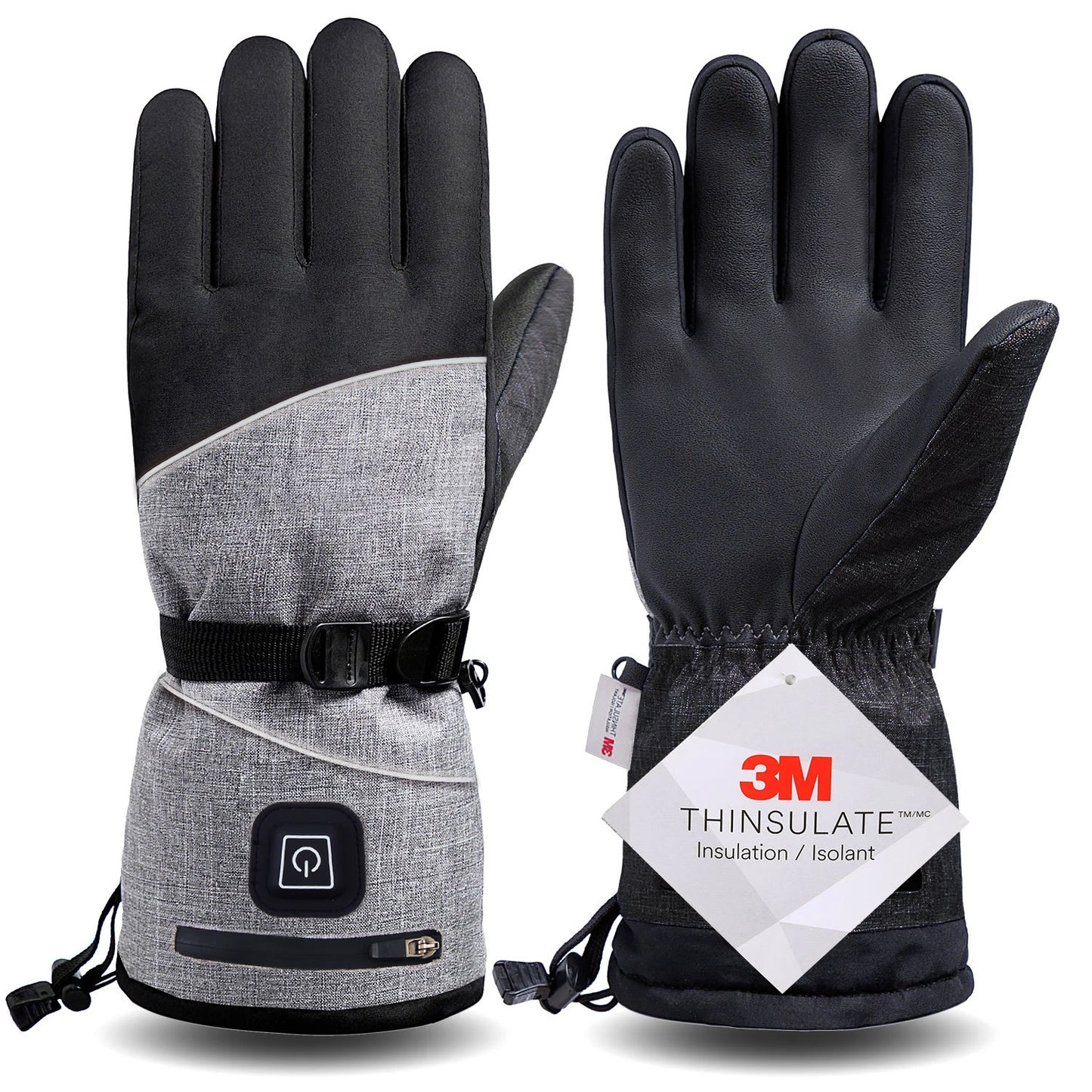 electric heated winter gloves,