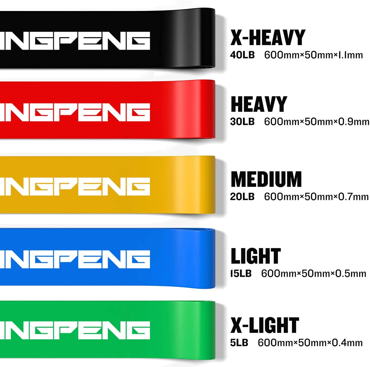 resistance bands used for fitness