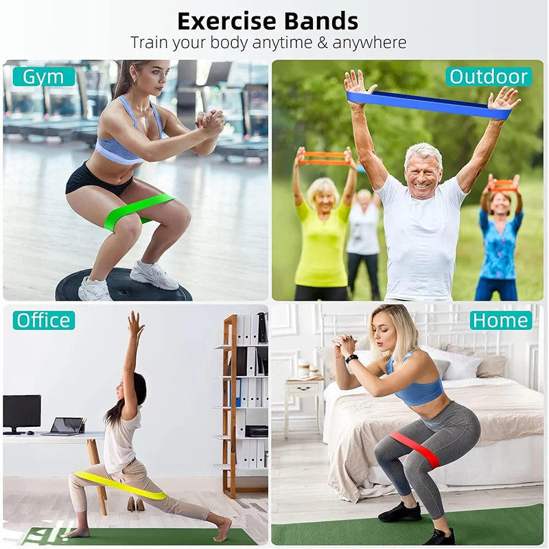 resistance bands used for fitness