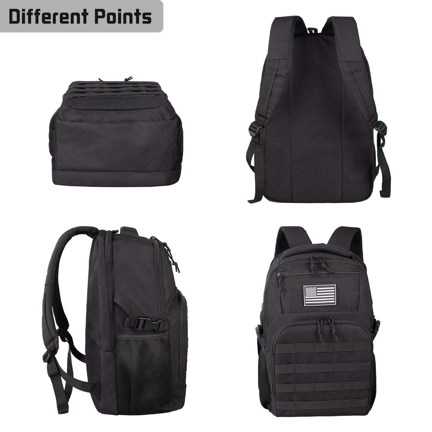 Multi-Functional Tactical Backpack – 50L / 35L / 25L | Waterproof & Large Capacity