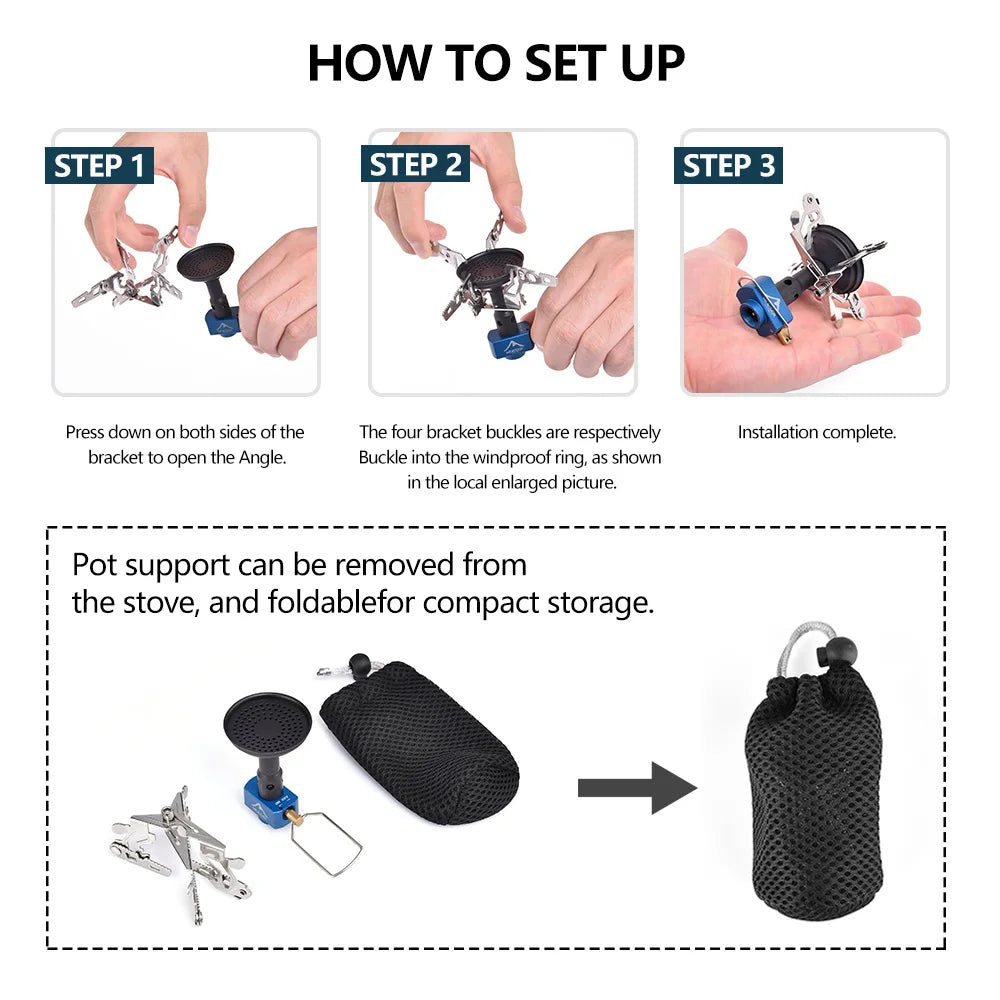 Outdoor Camping Gas Burner: