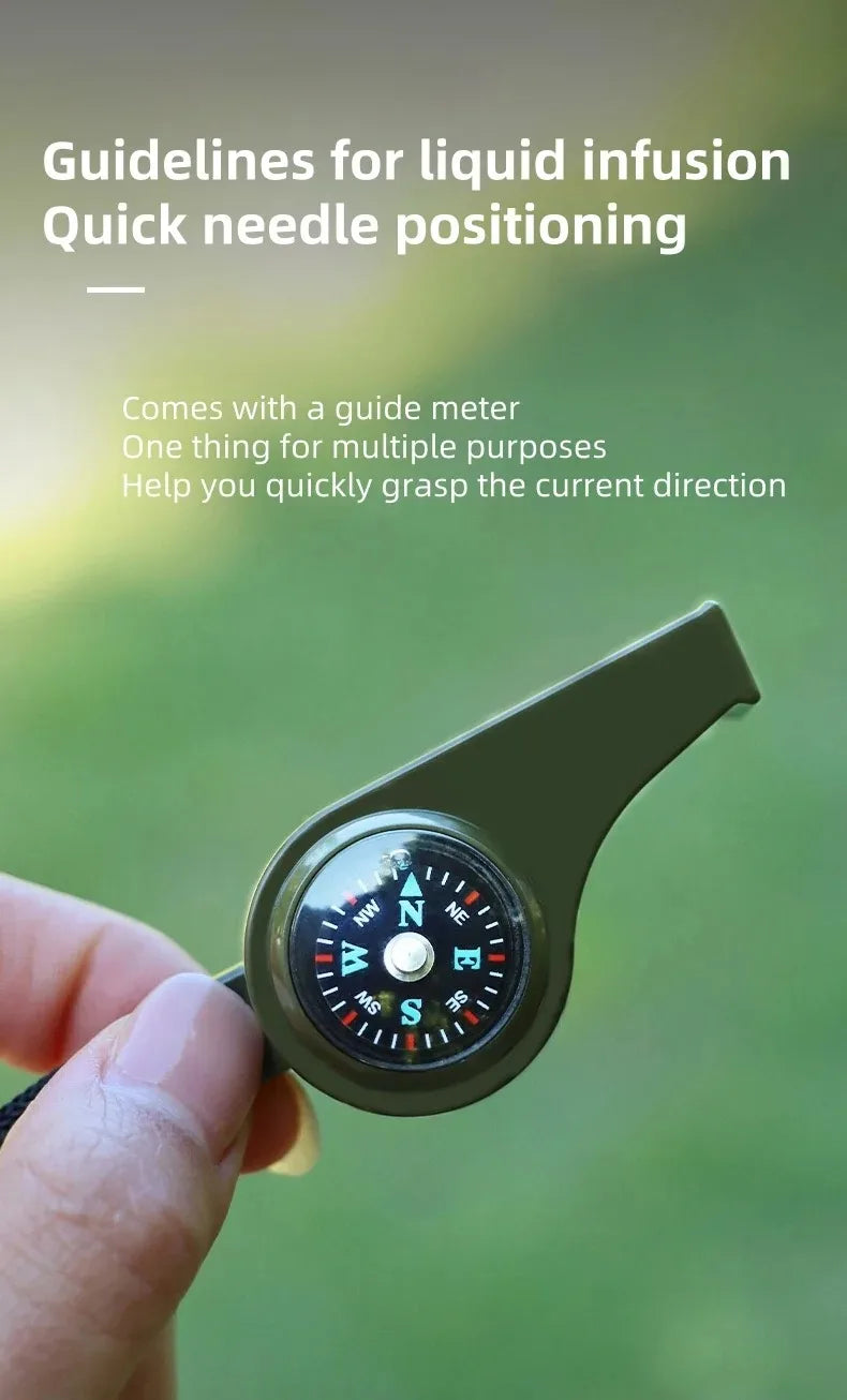The "3 in 1 Camping Hiking Emergency Survival Whistle"