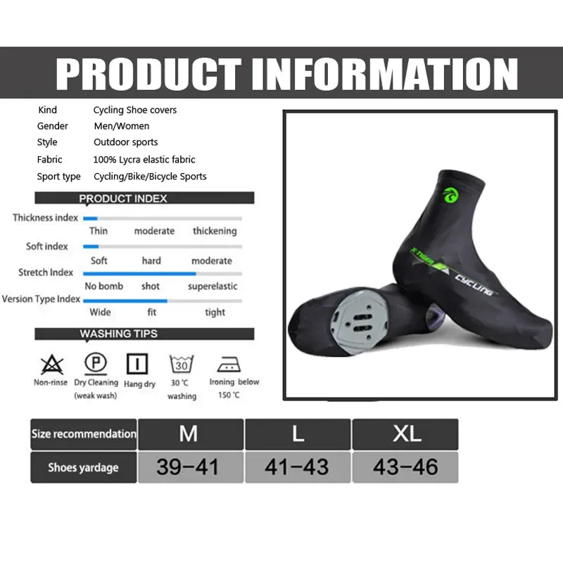 -TIGER Cycling Shoe Covers,