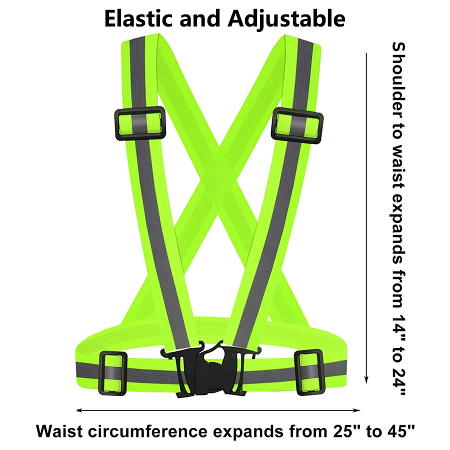 Adjustable Lightweight Reflective Vest