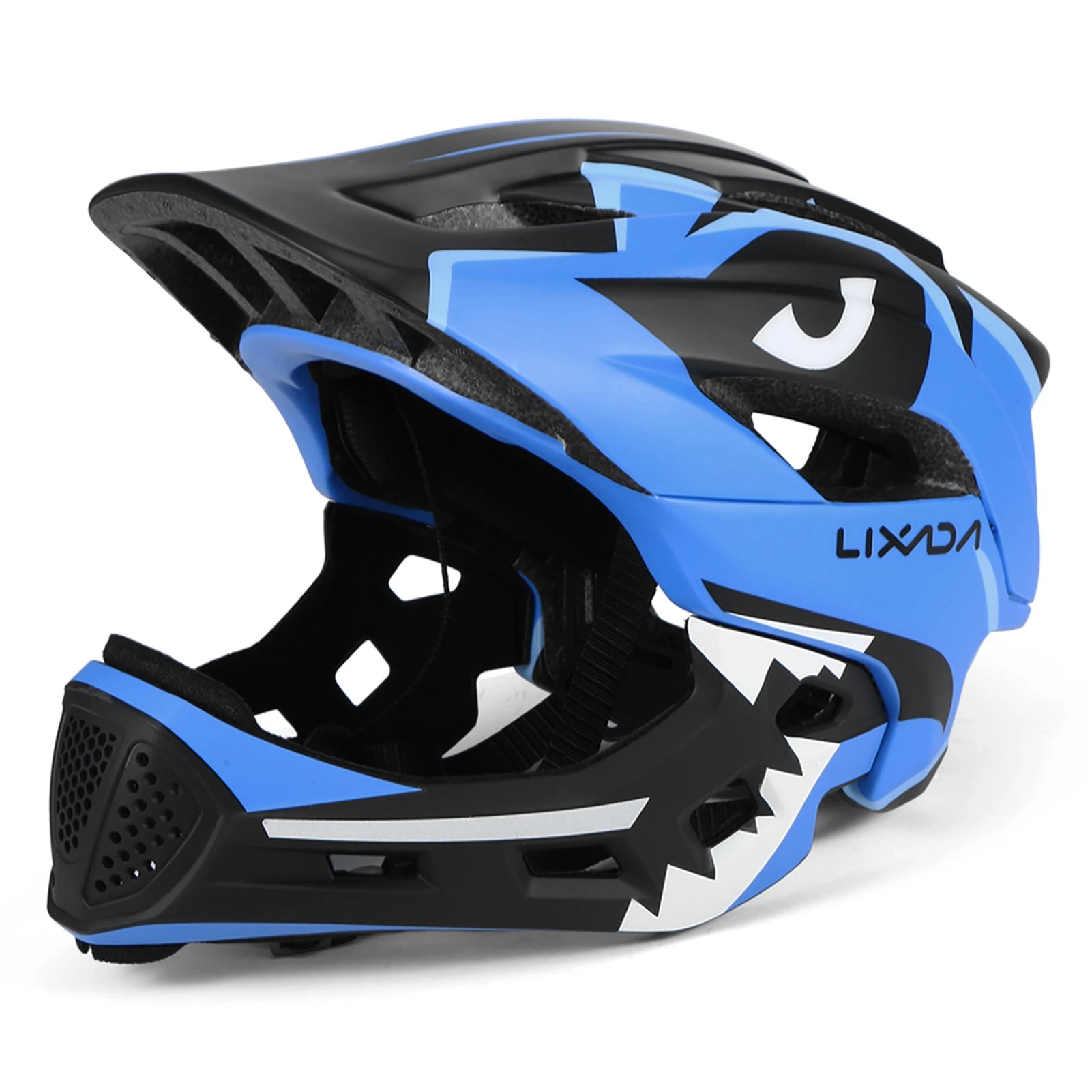Kids Detachable Full Face Bike Helmet