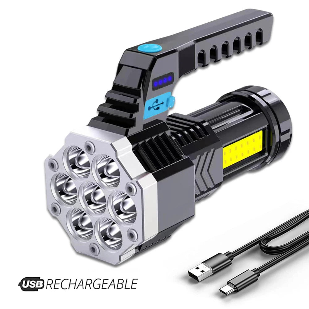 high-power rechargeable LED flashlight