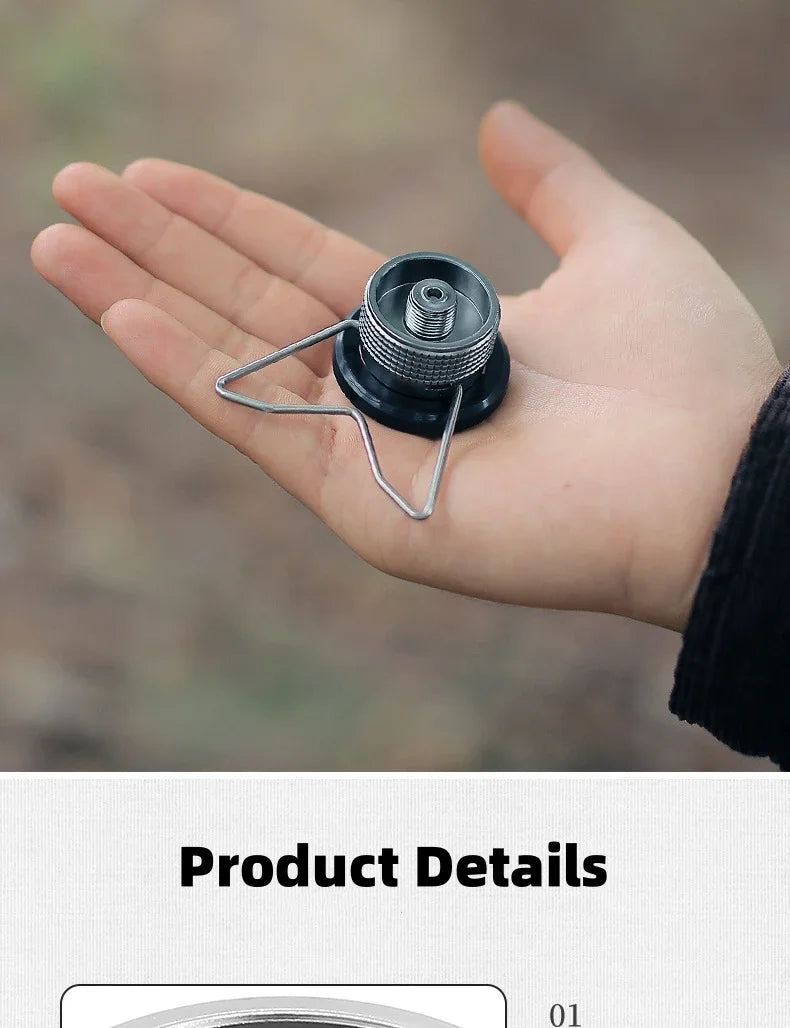 Butane Adapter with Bracket
