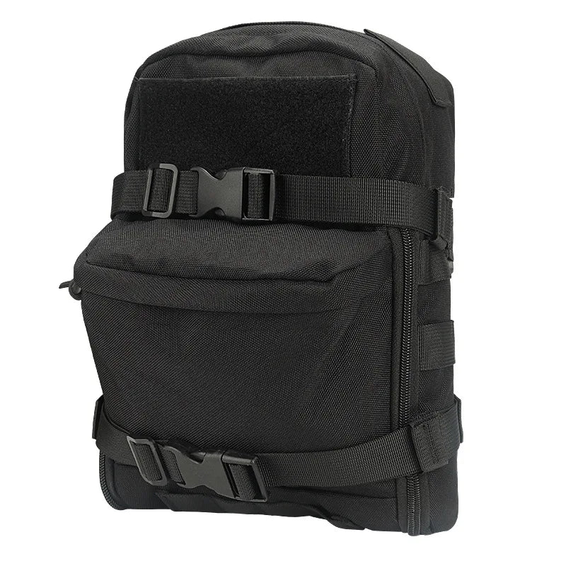 mini hydration backpack designed for tactical or outdoor use.s