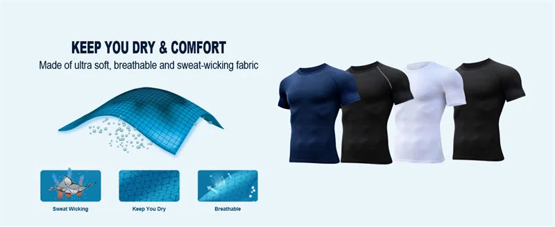 Men's Compression Workout Shirt