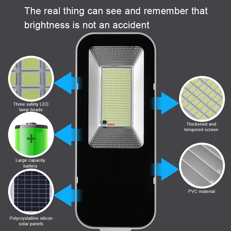 200W solar street light, powerful outdoor solar light,