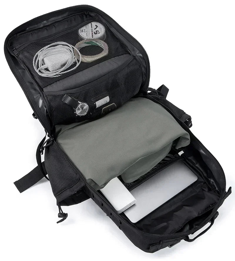Men & Women – Laser-Cut MOLLE 3-Day Pack, Hiking, School,