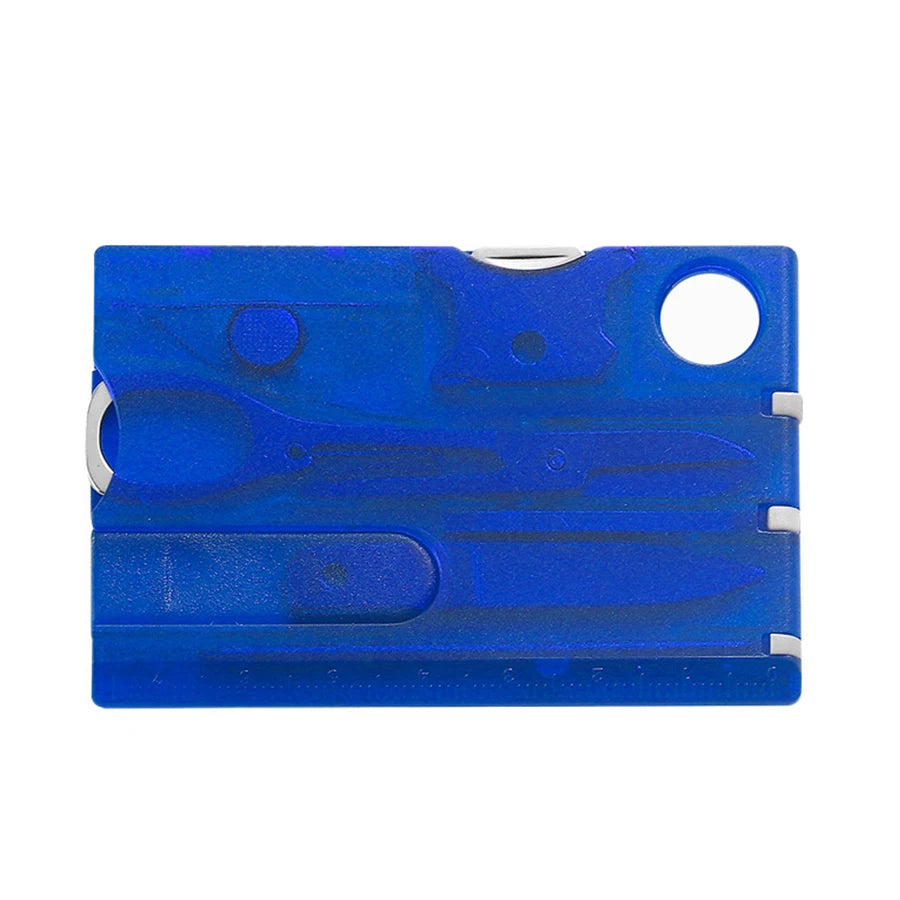 12-in-1 Portable Hiking Card Tool