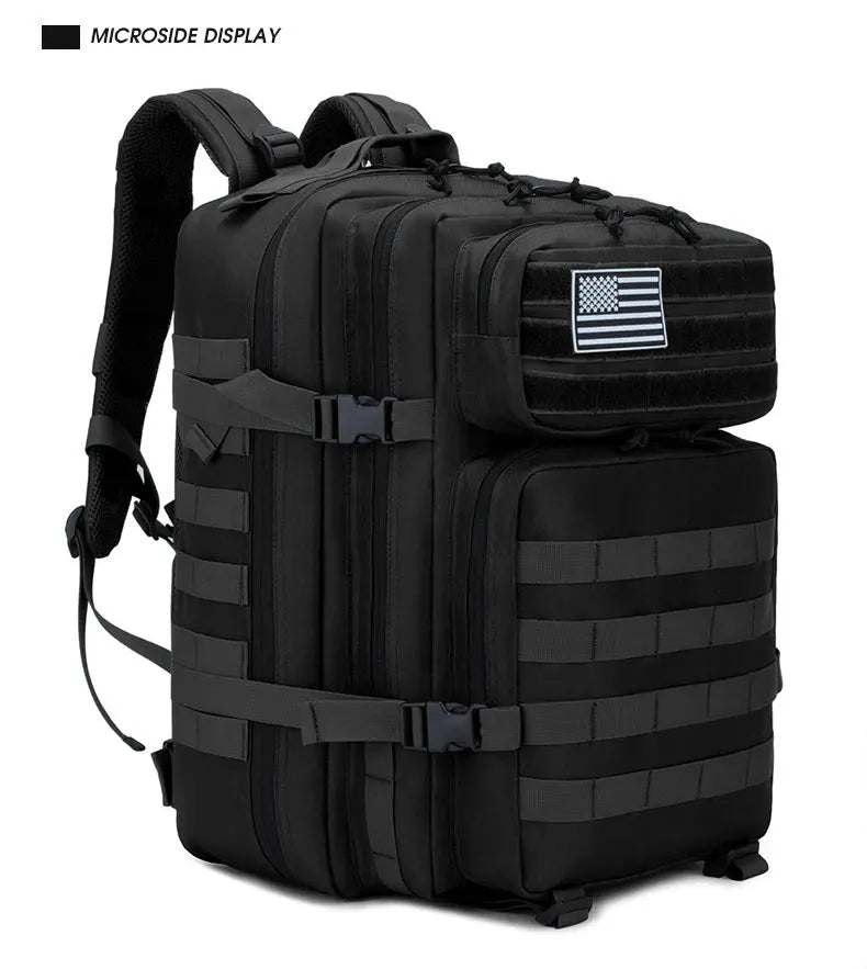 Multi-Functional Tactical Backpack – 50L / 35L / 25L | Waterproof & Large Capacity