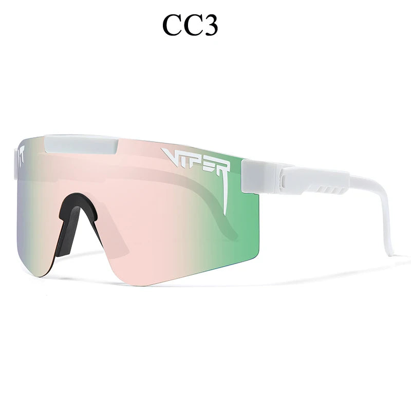Adult UV400 Pit Viper Style Sport Sunglasses: