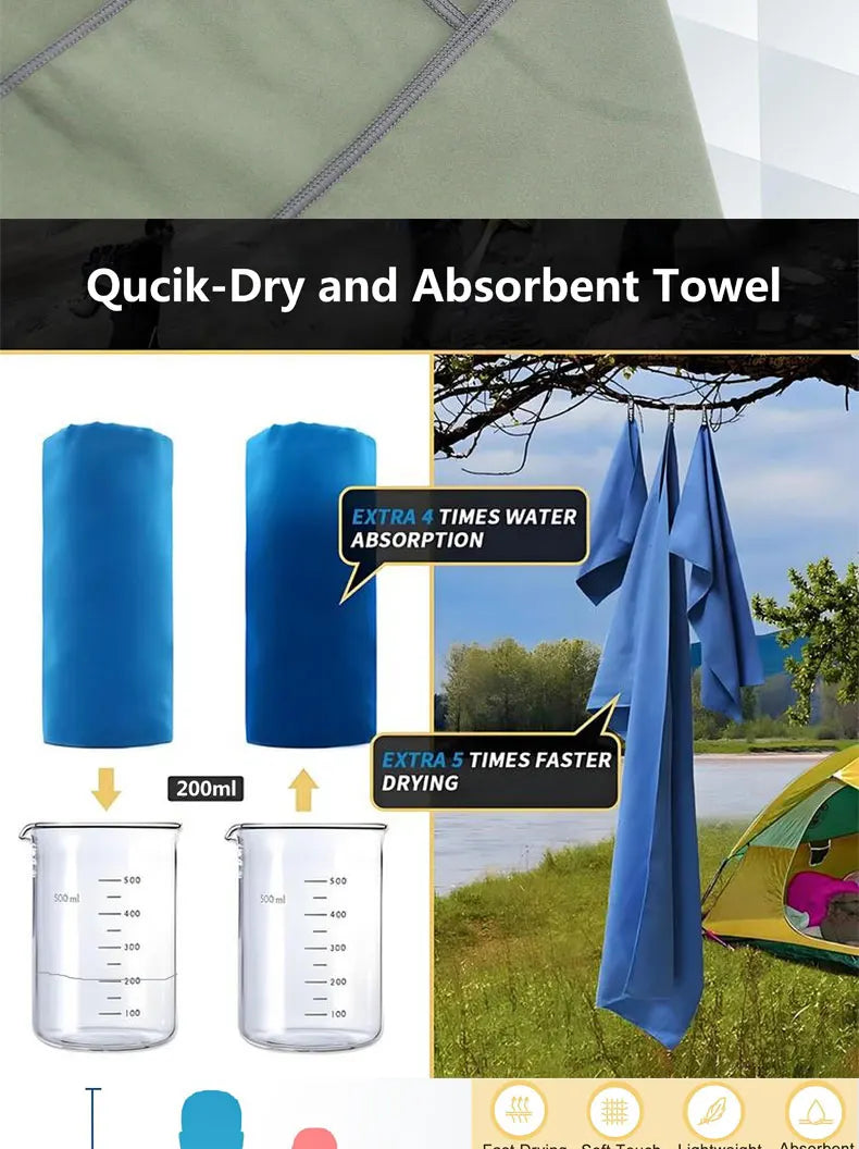 Quick-Drying Microfiber Towel