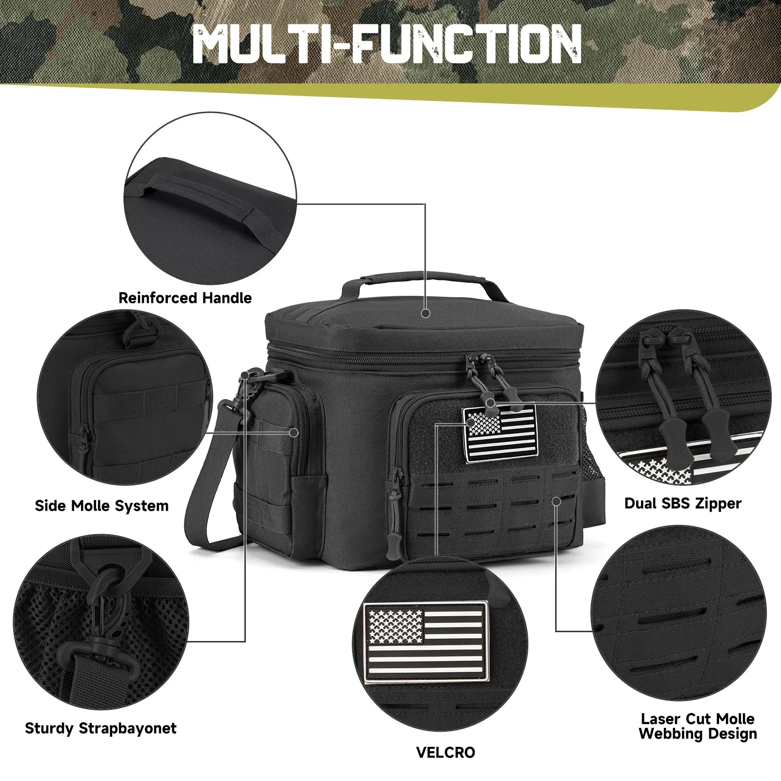 Bag Outdoor Heavy Duty Lunch Box Work