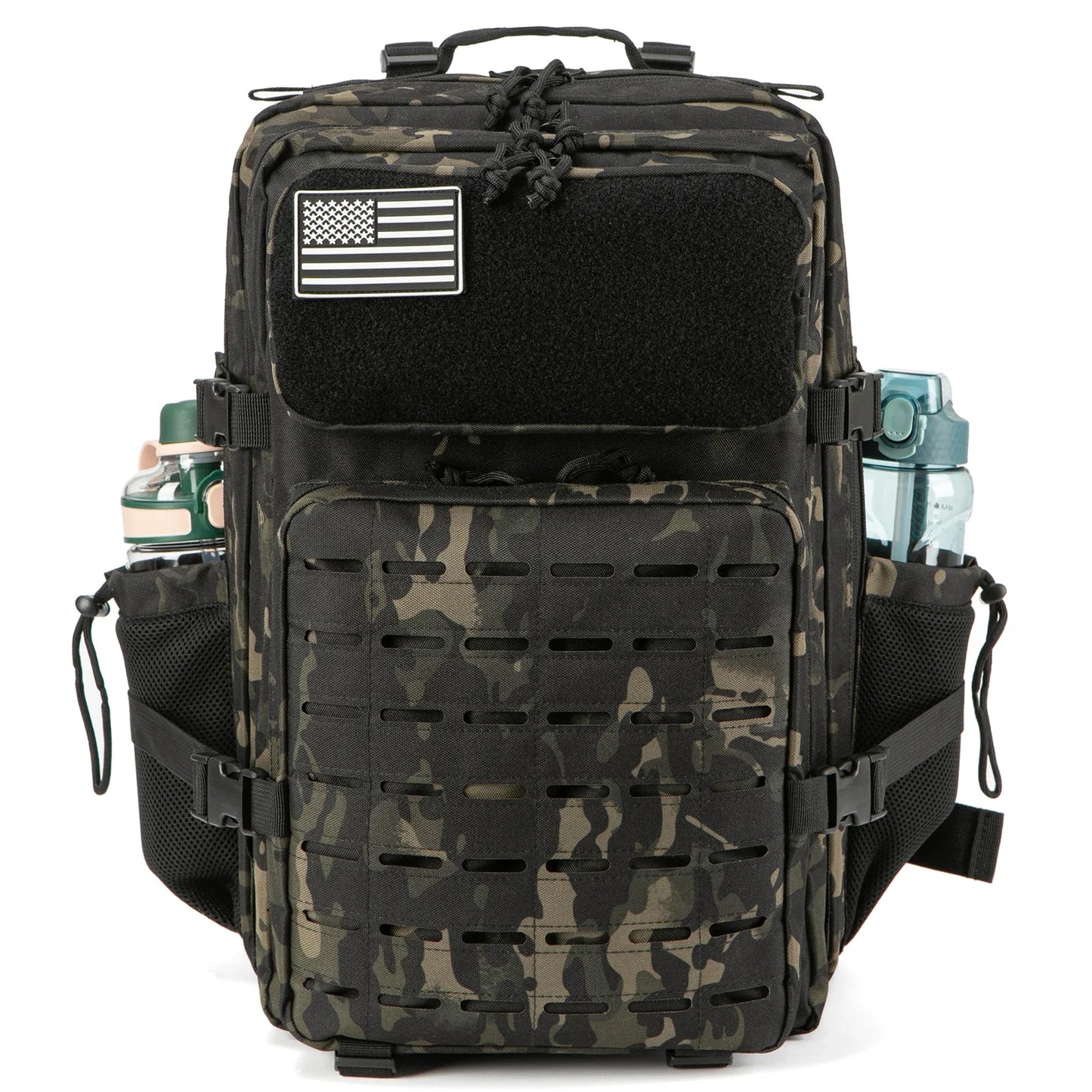 Men & Women – Laser-Cut MOLLE 3-Day Pack, Hiking, School,