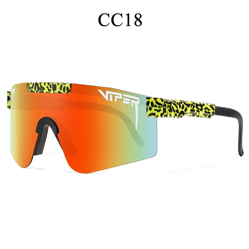 Adult UV400 Pit Viper Style Sport Sunglasses: