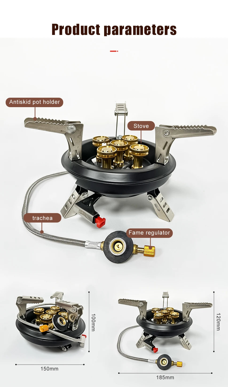 high-powered portable camping stove