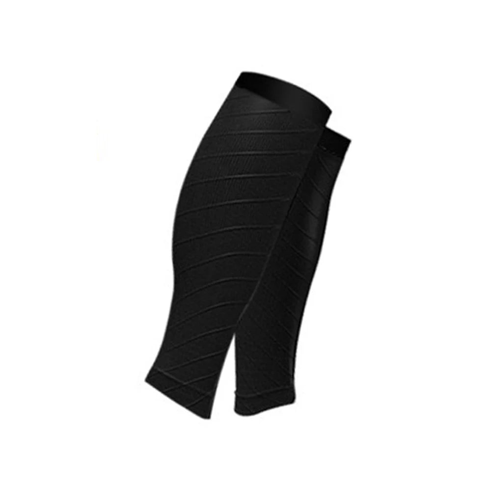 calf compression sleeve designed for cycling, running, and pain relieff