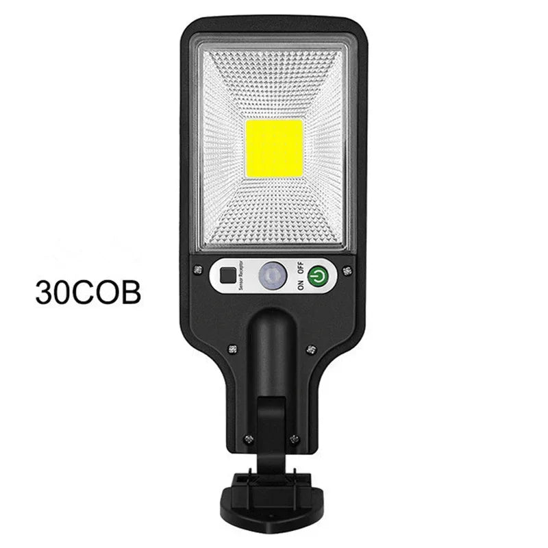 Solar Outdoor Led Courtyard Wall Lamp Human Body Induction Garden