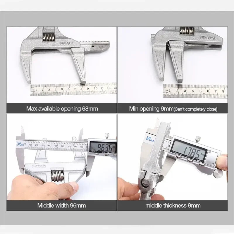 Multi-Function Adjustable Wrench