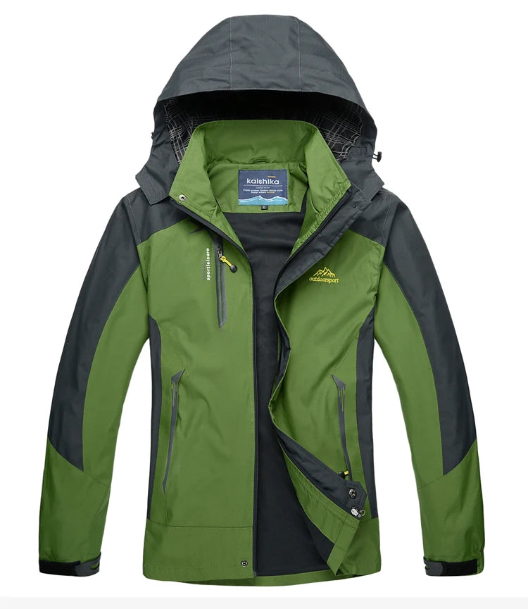 TRVLWEGO Camping Hiking Jacket for Men,