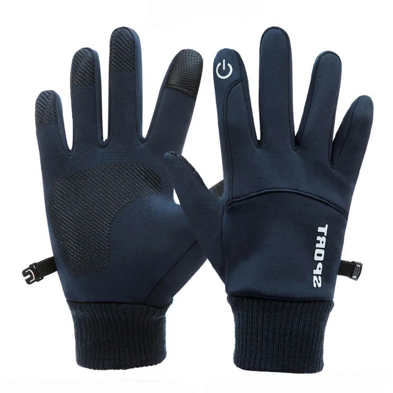 Winter Waterproof Men's Gloves Windproof Sports