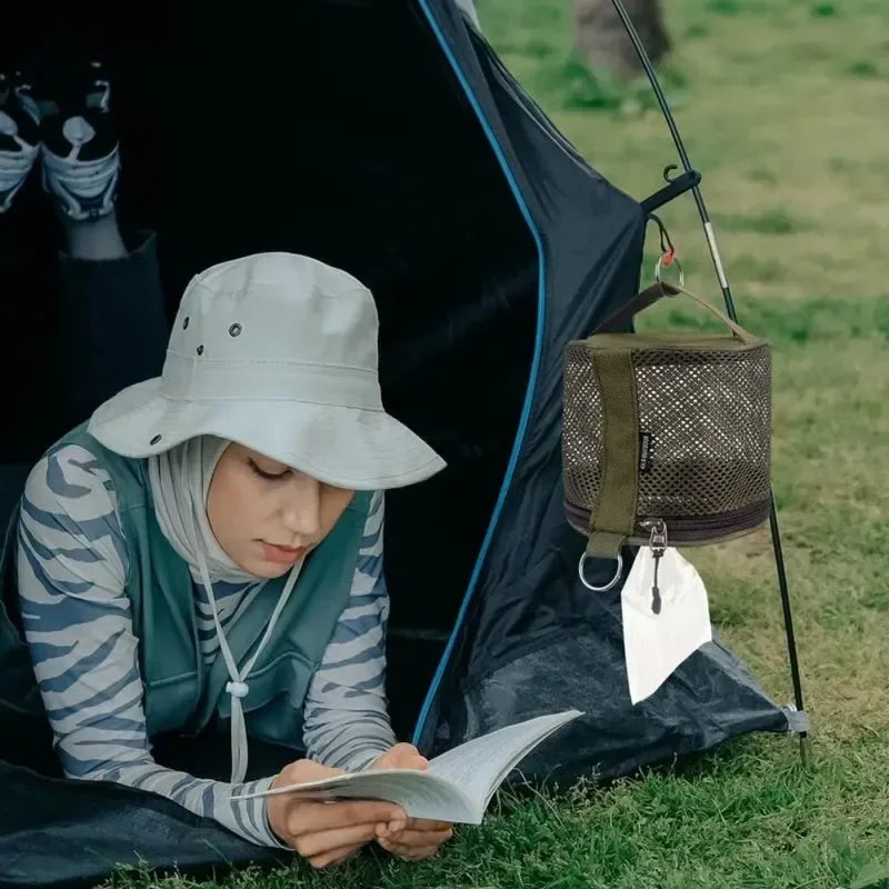 Portable Camping Tissue Holder with Hook