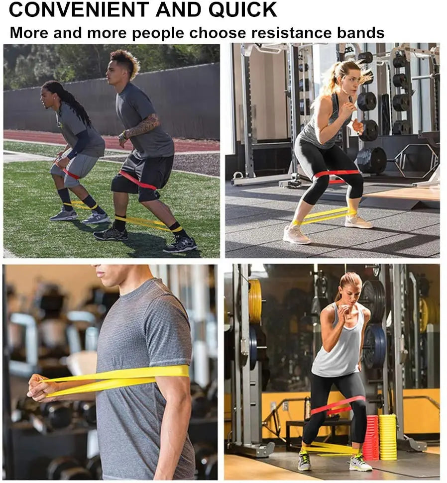 resistance bands used for fitness