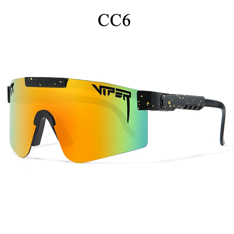 Adult UV400 Pit Viper Style Sport Sunglasses:
