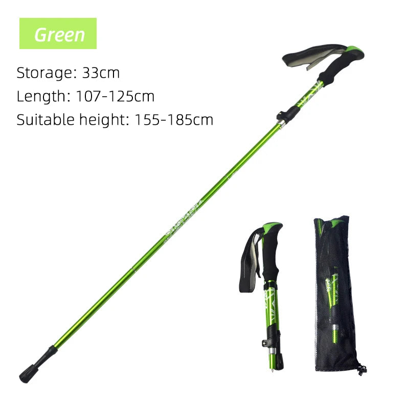 Lightweight, Foldable & Portable Walking Stick for CampingS