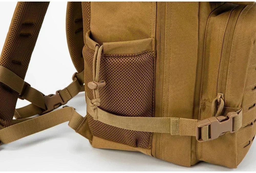 Men & Women – Laser-Cut MOLLE 3-Day Pack, Hiking, School,